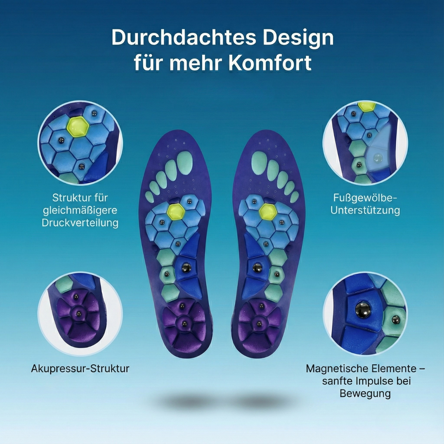 Soleva™ Komfort-Einlegesohlen für den Alltag